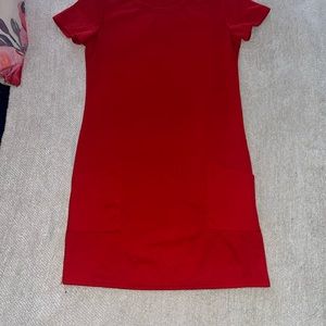 Red dress